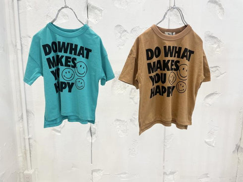 【130/140/150】スマイルTシャツ 3524501j